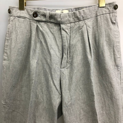 ジーティーアー  パンツ トラウザー サイドボタン リネン混 メンズ サイズ46 グレー系 GTA IL PANTALONE 【AFB36】
