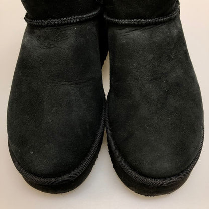 アグ ムートンブーツ M CLASSIC MINI サイズ9 ブラック メンズ UGG 約27.0cm【AFD7】