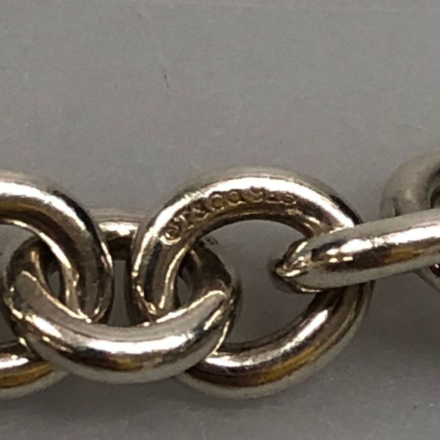 ティファニー ブレスレット  ドーナツリンク チェーン シルバー SV925 メンズ Tiffany&Co.