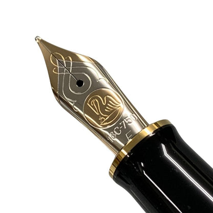 ペリカン 万年筆 スーベレーン 緑縞 ストライプ ペン先18C-750 F字 PELIKAN Souveran【AFI18-2】