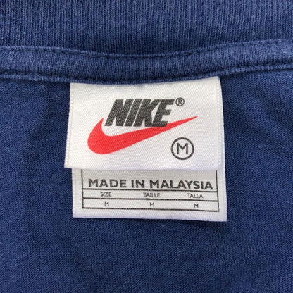 中古◆ナイキ Tシャツ バックプリント96 ナイキジャパン マレーシヤ製 メンズ サイズM ブルー NIKE 【AFB25】