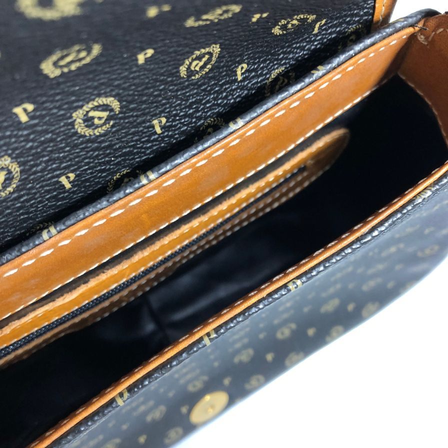 ポリーニ バッグ レザー ベルト レディース ブラウン POLLINI【AFE1】