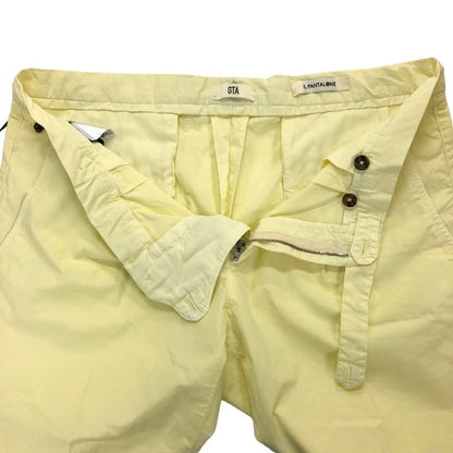 ジーティーアー ショーツ バイロンショーツ パンツ コットン ライトイエロー メンズ サイズ50 GTA BYRON SHORT 【AFB6】