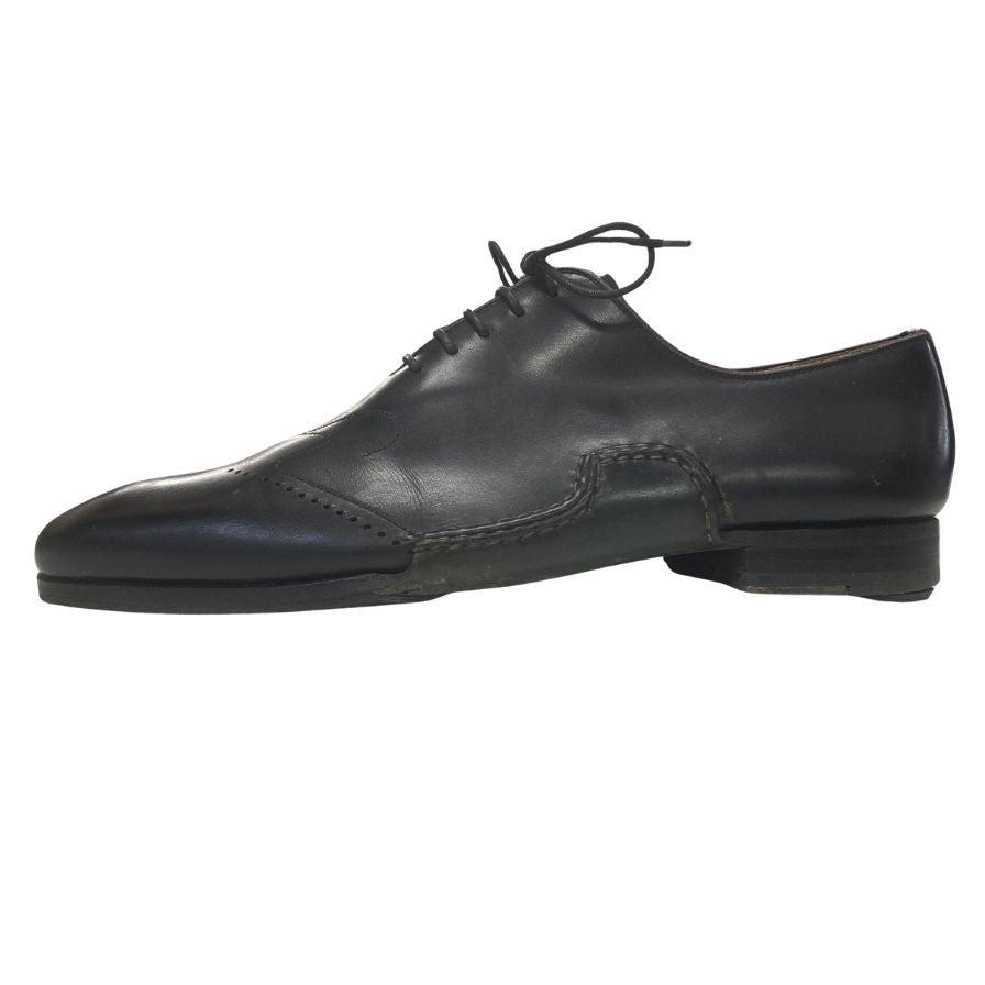 マグナーニ ドレスシューズ カーフレザー オパンケ製法 15440 メンズ サイズ40 ブラック MAGNANNI 約25.0cm【AFC8】