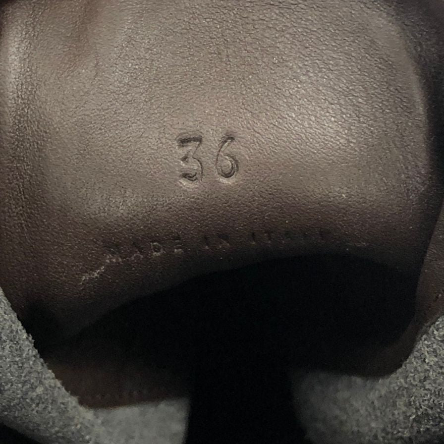 ボッテガヴェネタ ブーツ LUG ANKLE ブラック サイズ36 レディース BOTTEGA VENETA 約22.5cm【AFD9】