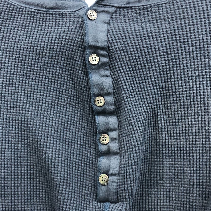 美品◆アメリカーナ サーマルプルオーバー レディース サイズF ブルー AMERICANA 【AFB41】