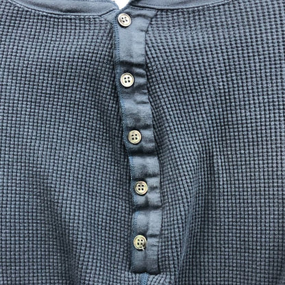 美品◆アメリカーナ サーマルプルオーバー レディース サイズF ブルー AMERICANA 【AFB41】