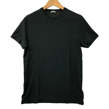 美品◆ザノーネ  クルーネック コットン Tシャツ メンズ サイズ 46 ブラック  ZANONE 【AFB38】