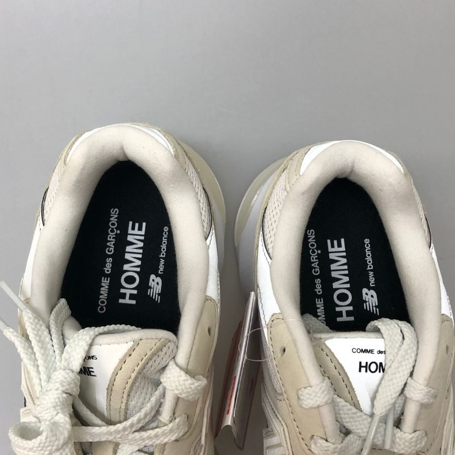 ニューバランス×コムデギャルソン 2010V スニーカー メンズ ホワイト サイズ27㎝ COMME des GARÇONS HOMME × New Balance 約27.0cm【AFD2】
