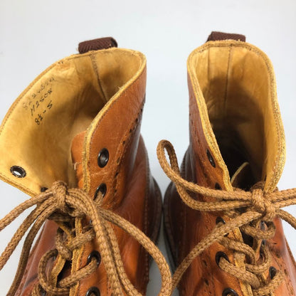 トリッカーズ カントリーブーツ モールトン M2508 ブラウン サイズ8.5 TRICKERS MALTON 約27.0cm【AFC46】
