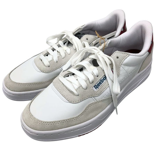リーボック コートピーク ローカットスニーカー GZ4398 レザー ホワイト メンズ 28.5cm Reebok COURT PEAK 約28.5cm【AFD2】