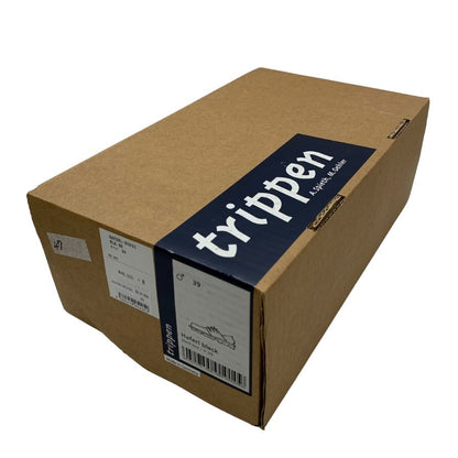 トリッペン ハーフェル レザーシューズ ブラック サイズ39 メンズ TRIPPEN 約25.0cm【AFD15】