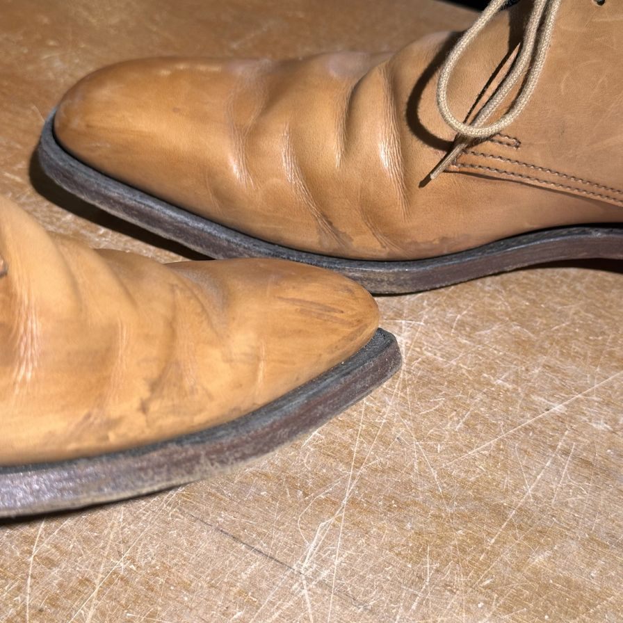 クロケット＆ジョーンズ チャッカブーツ ポールスミス別注 5072 ブラウン サイズUK6.5E CROCKETT&JONES ブーツ 約25.0cm【LA】【中古】
