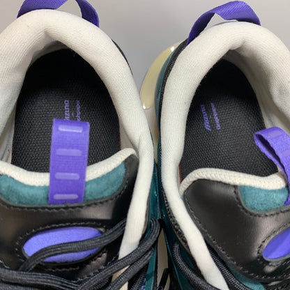 ミズノ×グラフペーパー スニーカー ウェイブプロフェシー B2 グリーン系 サイズ27cm Mizuno 約27.0cm【AFD15-2】