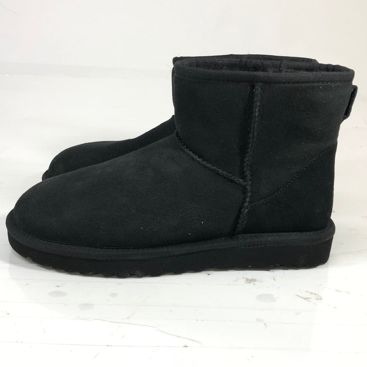 アグ ショートブーツ M CLASSIC MINI メンズ ブラック サイズ25㎝ UGG 約25.0cm【AFD15-2】