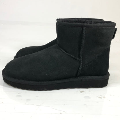 アグ ショートブーツ M CLASSIC MINI メンズ ブラック サイズ25㎝ UGG 約25.0cm【AFD15-2】