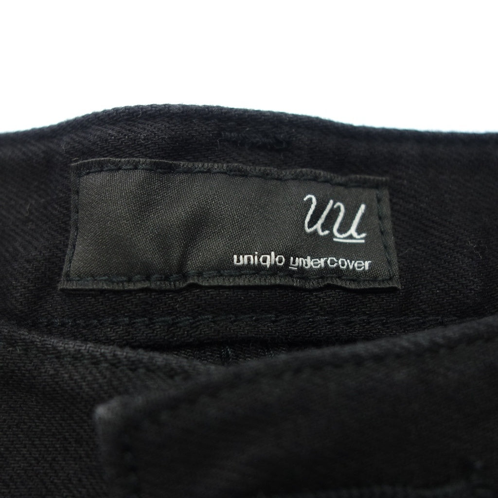 Like new ◆ UNIQLO x Undercover Denim Pants Men's Black Size 29 uniqlo x undercover [AFB25] 