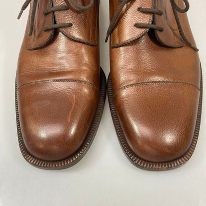 フラテッリロセッティ ストレートチップ ダービー 14789 グレインレザー ブラウン サイズ8 メンズ FRATELLI ROSETTI 約27.0cm【PTM】