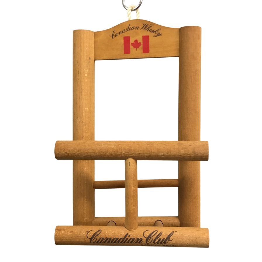 【ビンテージ】カナディアン クラブ ウッド ディスプレイ Canadian Club【AFB54】【中古】