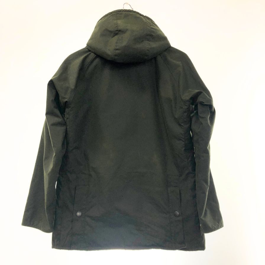美品◆バブアー フード ビデイル オイルド ワックス 裏ボア 1602319 メンズ  サイズ36 カーキ  Barbour HOODED BEDALE SL 【AFA1】