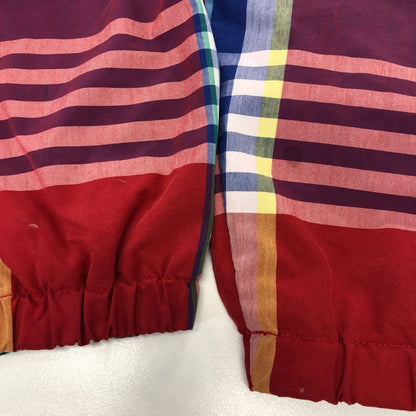 中古◆ラルフローレン ポロスポーツ 国内正規 スイングトップ マドラスチェック ブルゾン メンズ サイズM マルチカラー  RALPH LAUREN POLO SPORTS 【AFB34】