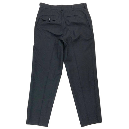 コムデギャルソン オム AD2001 ウールスラックス メンズ ブラック サイズS COMME des GARCONS HOMME 【AFB13】