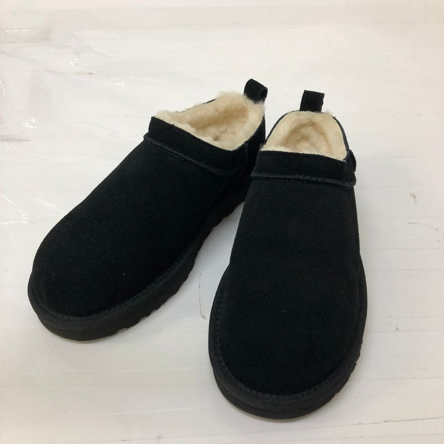 アグ W Classic Micro 1173891 レディース ベトナム製 サイズUS7 ブラック UGG 約24.0cm【AFD14】