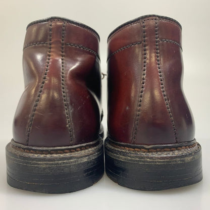 オールデン レザーシューズ チャッカブーツ 1339 コードバン メンズ サイズ7.5 ブラウン系 ALDEN ブーツ 約25.5cm【LA】【中古】