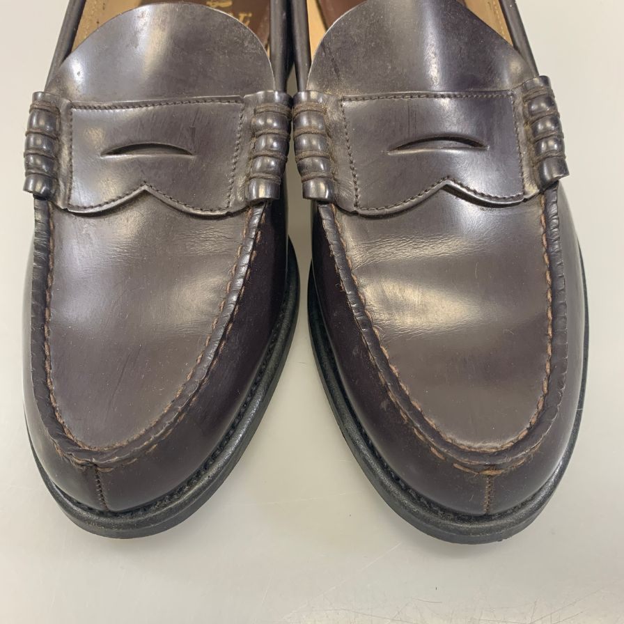 リーガル レザーシューズ コインローファー 2177 メンズ サイズ26cm ブラウン REGAL 約26.0cm【AFC1】