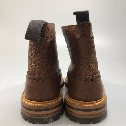 トリッカーズ ストウ カントリーブーツ ウイングチップ 947979 W5634 ブラウン UK7ハーフ Tricker’ｓ ブーツ 約26.0cm【LA】【中古】