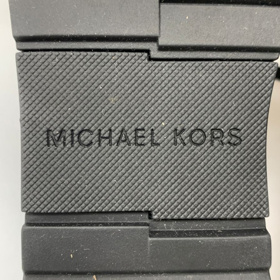 マイケルコース スニーカー  ジェンキンス ニット トレーナー  レディース UK5.5 ブラック×ブラウン MICHAEL KORS 約24.5cm【AFD13】