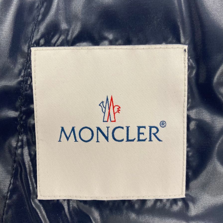 新品同様◆モンクレール  ダウンジャケット AUBERT スタンドカラー 18AW ブラック サイズ4 MONCLER メンズ【AFA12】