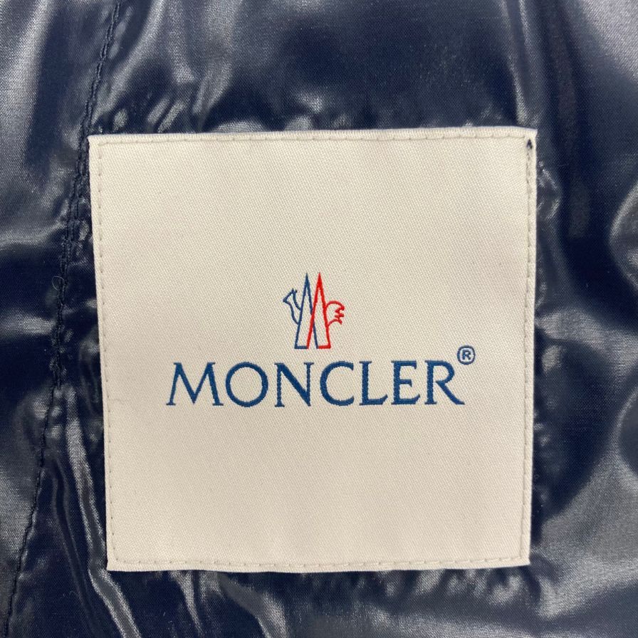 Like new◆Moncler Down Jacket AUBERT Stand Collar 18AW Black Size 4 MONCLER Men's [AFA12] 