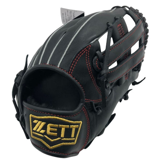 ゼット グローブ 野球 右投げ 軟式 オールラウンド BRGB35440 ブラック ZETT【AFI22】【中古】