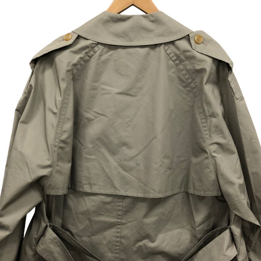 中古◆バーバリー トレンチコート 旧タグ グレージュ メンズ サイズ 175 Burberry 【AFA10】