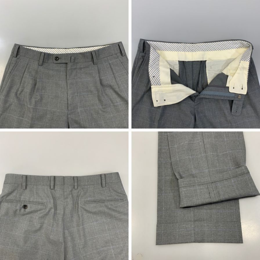 ヒルトン スーツ セットアップ 2B グレー サイズA6 メンズ HILTON【AFA22】