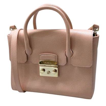 フルラ ハンドバッグ レザー 851154 ピンク系 FURLA【AFE1】