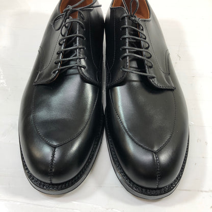 オールデン Vチップレザーシューズ バリーラスト カーフレザー D9635 メンズ サイズ10D ブラック ALDEN ビジネスシューズ 約28.0cm【LA】【中古】