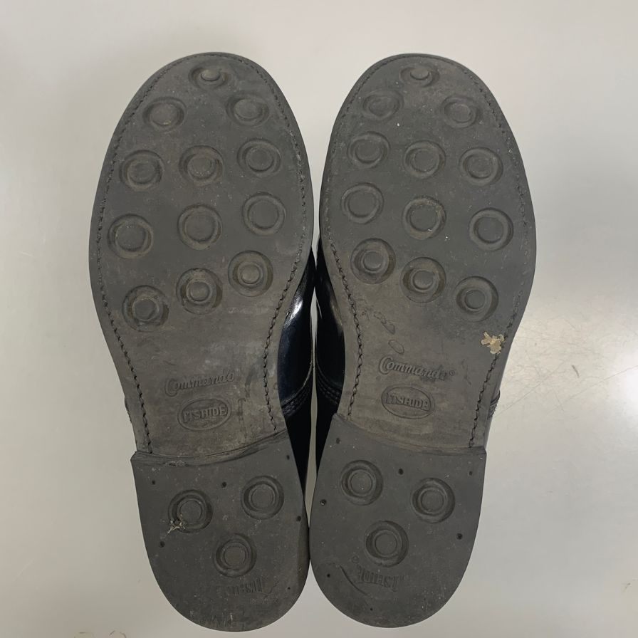 サンダース ミリタリーダービーブーツ 1595B ブラック メンズ サイズUK7 Sanders 約25.5cm【AFC44-2】