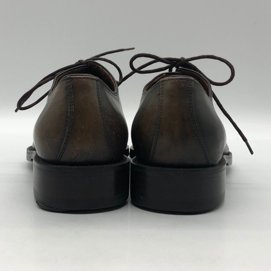 ベッタチーニ レザーシューズ ホールカット 3122 メダリオン メンズ ブラウン系 サイズ38 BETTACCINI 約24.0cm【PTM1】