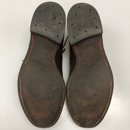 オールデン トゥモローランド 別注 レザーシューズ Vチップ 54573 ブラウン メンズ サイズ7.5 ALDEN TOMORROWLAND 約25.5cm【AFC6】