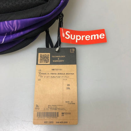 ザ ノースフェイス×シュプリーム 23SS トロンプルイユ ボレアリス バックパック パープル NM72310I  THE NORTH FACE×Supreme【AFE3】