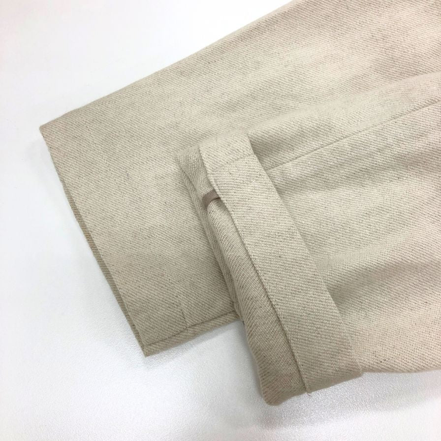 美品◆イレニサ 22AW リラックステーラードジャケット ウール アイボリー メンズ サイズ2 IH-22FW-J016-IC IRENISA 【AFB5】