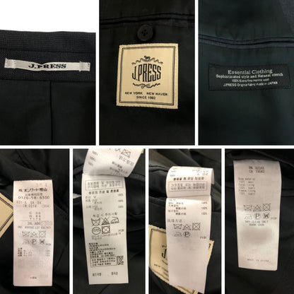 ジェイプレス セットアップ スーツ ウール Essential Clothing グレー 38L J.PRESS【AFA24】
