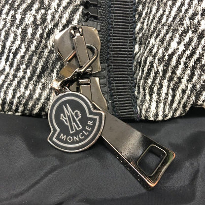 美品◆モンクレール ダウンコート ジェルボワーズ グレー系 レディース サイズ4 MONCLER GERBOISE 【AFA9】