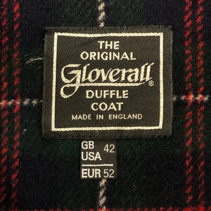 中古◆グローバーオール ダッフルコート 80S イングランド製 ネイビー ウール メンズ サイズUSA42 gloverall 【AFA11】