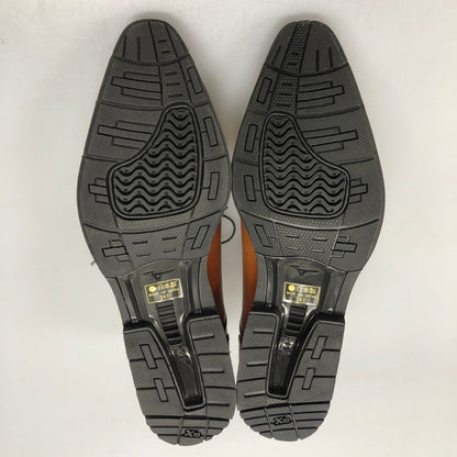 マドラスウォーク ミズノセレクト レザーシューズ ストレートチップ ブラウン系 サイズ24cm madras Walk MIZUNO SELECT 約24.0cm【AFC41-2】