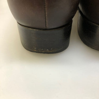 バーニーズ ニューヨーク レザーシューズ カーフ レザー ウィングチップ 内羽根 ブラウン メンズ サイズ7 BARNEYS NEWYORK MADISON ビジネスシューズ 約25.0cm【LA】【中古】