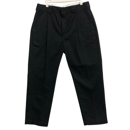 クーティー×ディッキーズ チノパン 1タックトラウザー コットン メンズ ブラック サイズL COOTIE × DICKIES 【AFB12】