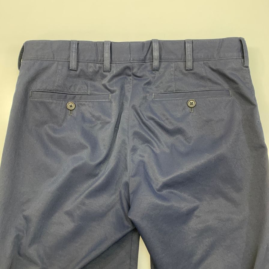 プラダ 16年 スラックス ネイビー メンズ サイズ44 PRADA 【AFB22】